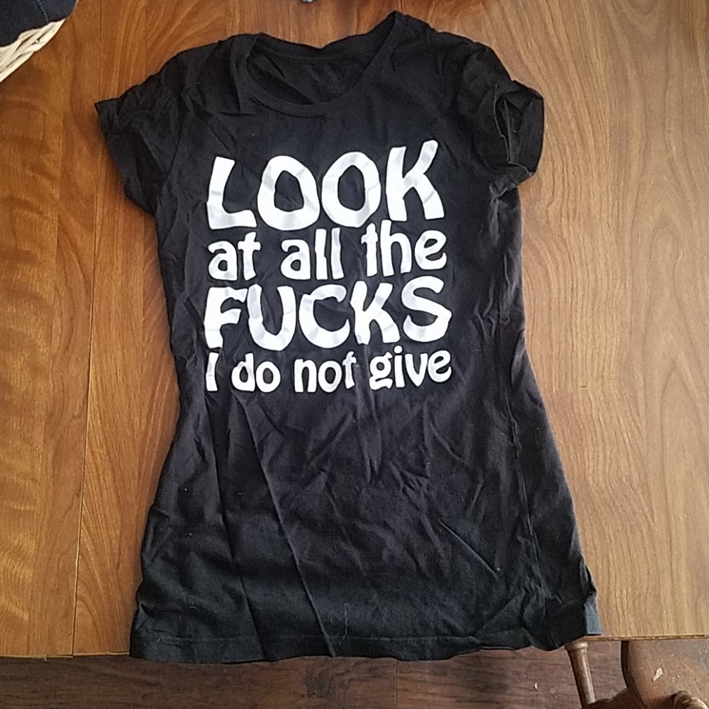 Black graphic tee